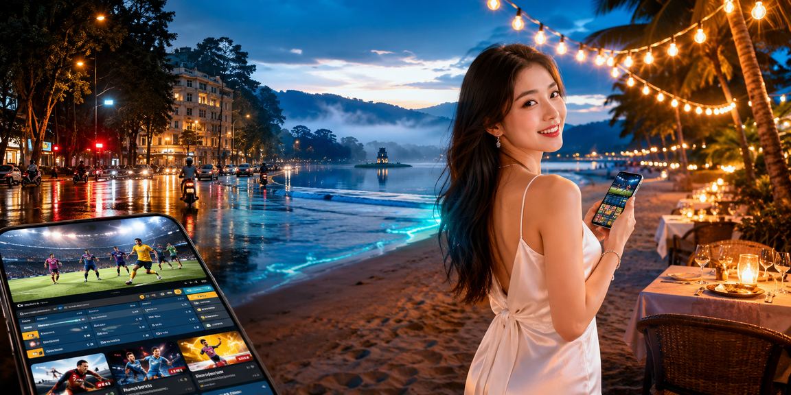 Người dùng tại Đà Lạt theo dõi thông tin thể thao và tỷ lệ kèo trên di động
