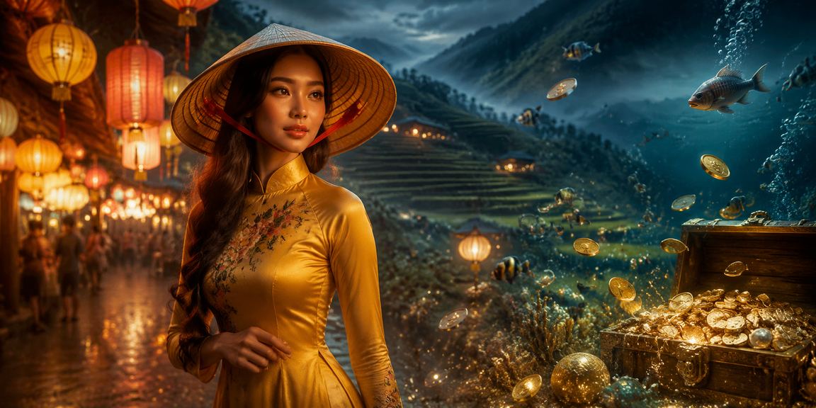 Khung cảnh Hội An minh họa cách người dùng Việt tìm hiểu chuyên mục casino tại 8kun