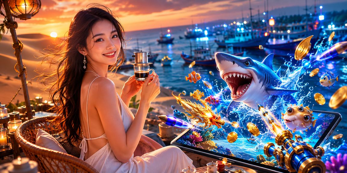 Bối cảnh Mũi Né minh họa người dùng kiểm tra khoản nạp rút khi giải trí